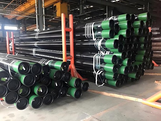 Steel well casing